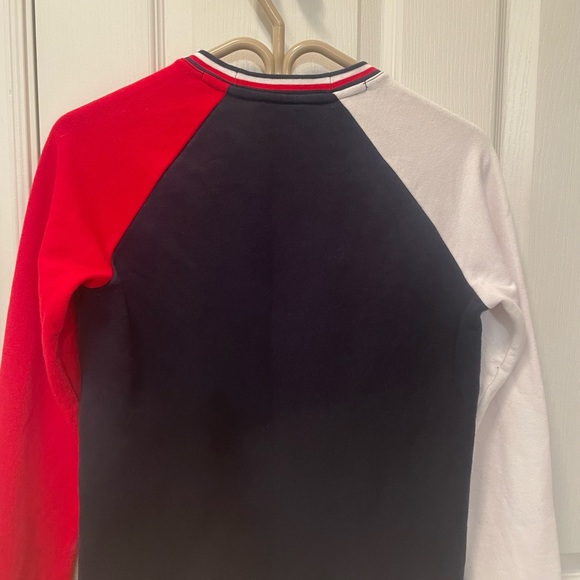 Tommy Hilfiger Red White and Blue Crew Neck Sweatshirt - Picture 2 of 4